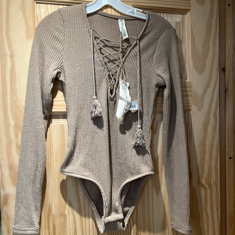 Tan bodysuit